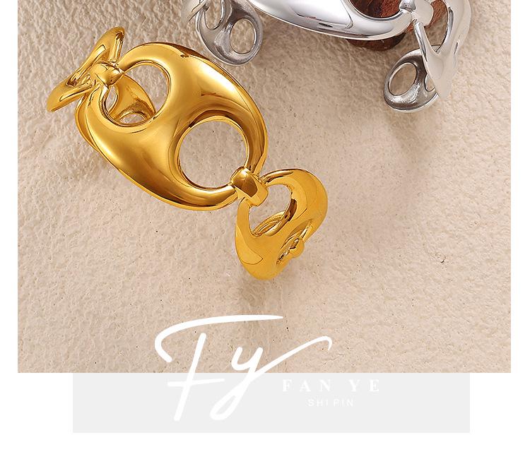 Edelstahl Schweinenase Retro Minimalistisches Armband - Europäisches & Amerikanisches Design