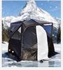 Large Pentagonal Ice Fishing Tent with TPU Window for Winter Camping - Thickened for Warmth and Cold Protection