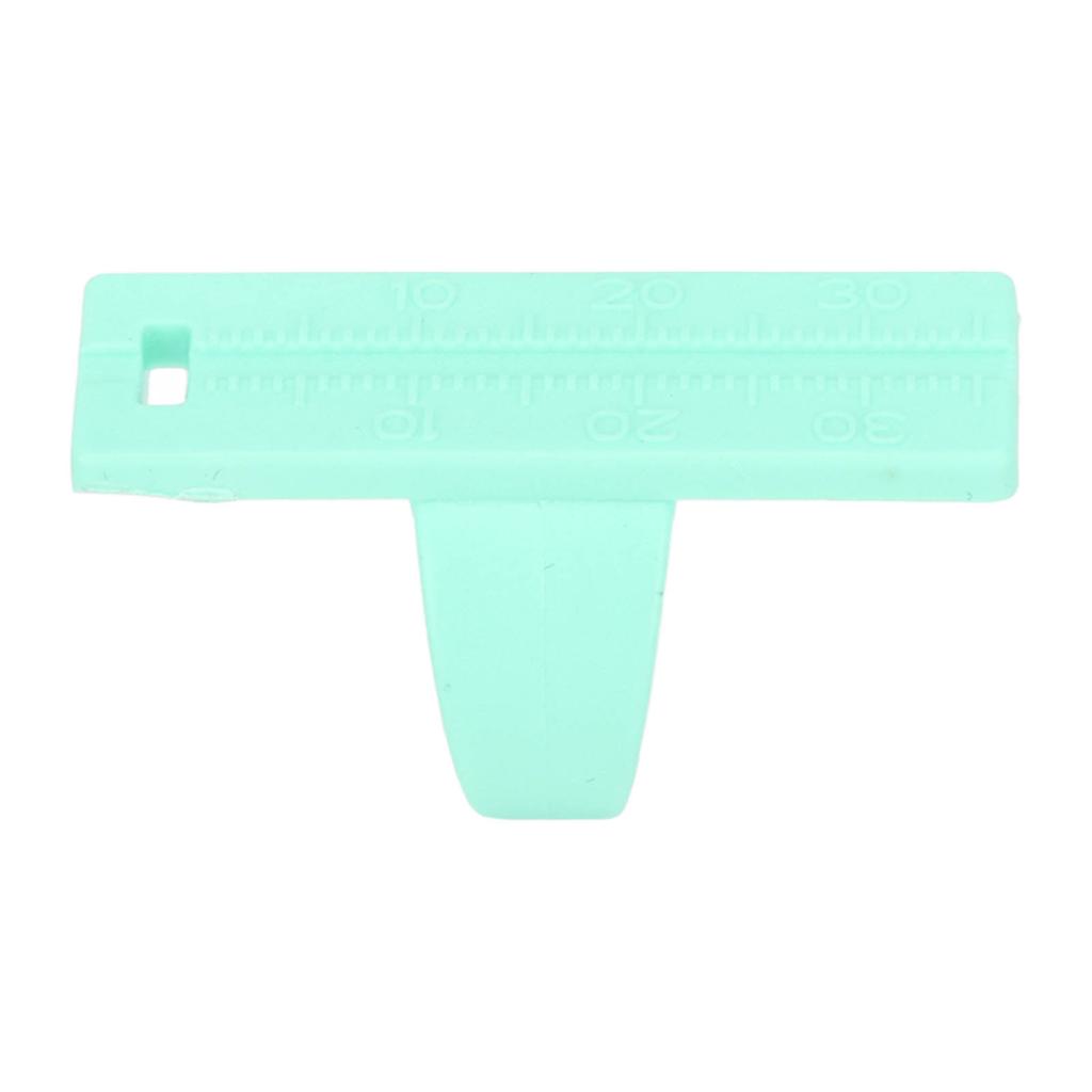 Finger Endodontic Ruler Gauge Professional Plastic Dental Endodontic Measuring Ring for Dentist