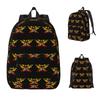 Mosura Mothra Exklusiver Rucksack Tagesrucksack Große Kapazität Kinder BuchRucksack Schultasche Umhängetaschen für Männer Frauen