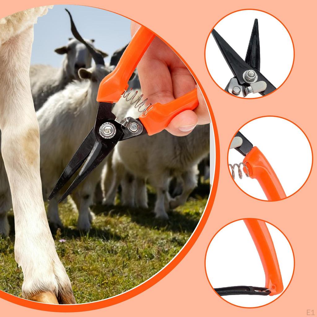 Goat Hoof Trimmer Portable Sheep Trimming Shears for Cow Lamb Livestock