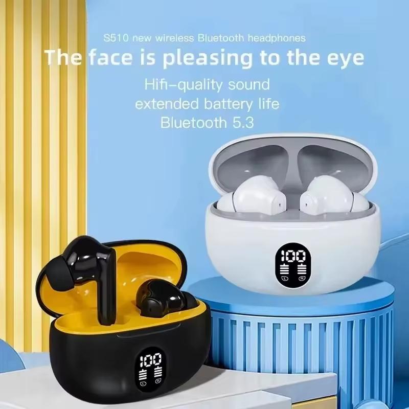 Bluebay 895B S510 Wireless ANC Headphones with LED, IPX5, APT-X