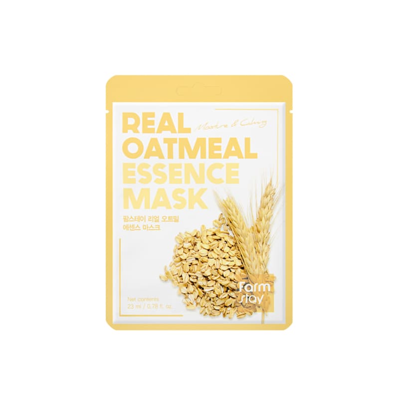 Real Oatmeal Essence Mask Pack (10 sheets)