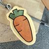 Carrot Hand Towels Vegetables Wall Hanging Rag Creativity Handkerchief  Kitchen Bathroom