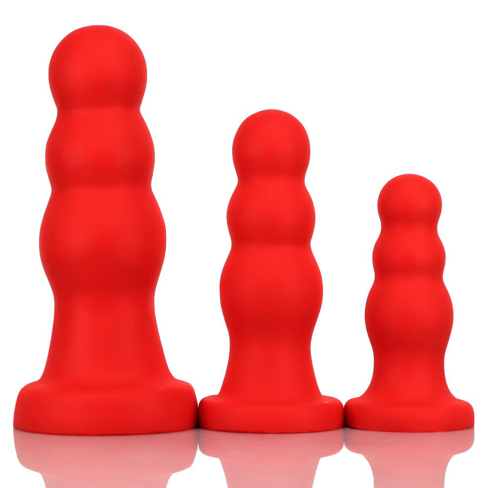 Soft Beads  Anal Plug  G-spot Massage Stick  Gay Male and Female Dildo Toys  Adult Masturbation