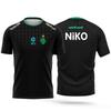 Niko Jersey T-shirt Falcons Team Uniform 2026 New CS2 Esports CSGO 3D Men's T Shirt Summer Fashion Cool Daily Gamer Fans Y2k Top