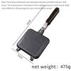 Frying Pan Sandwich Pan Mold Non-stick Double-sided Frying Pan Household Breakfast Egg Pan Waffle Sandwich Maker