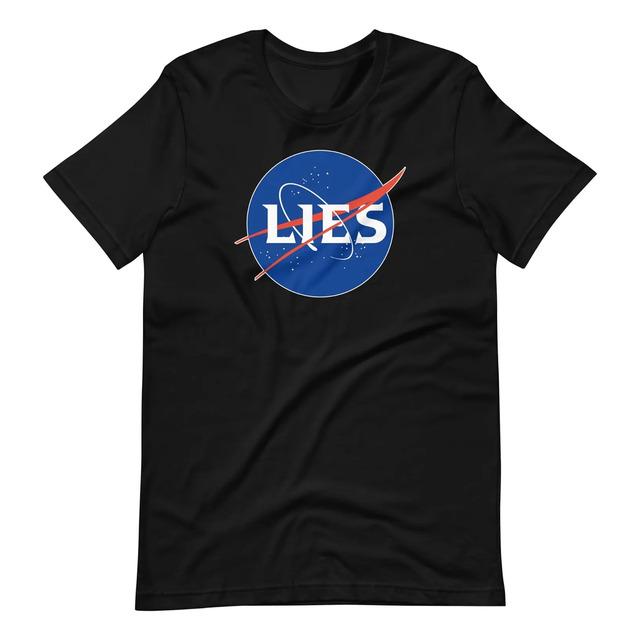 Camiseta Nasa Lies L