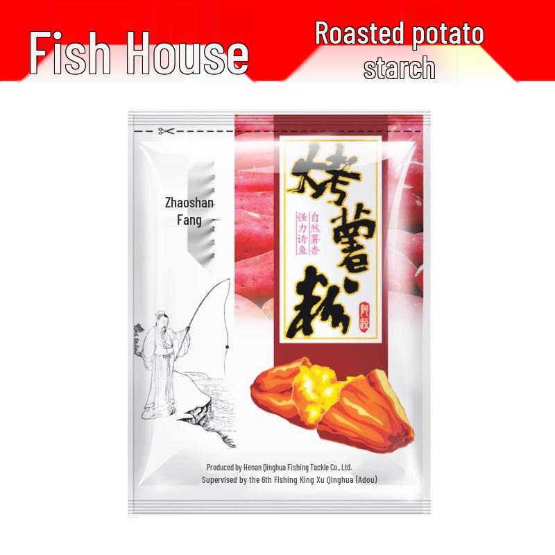 Roasted Potato Starch Fish Bait for Wild Black Pit Crucian Carp