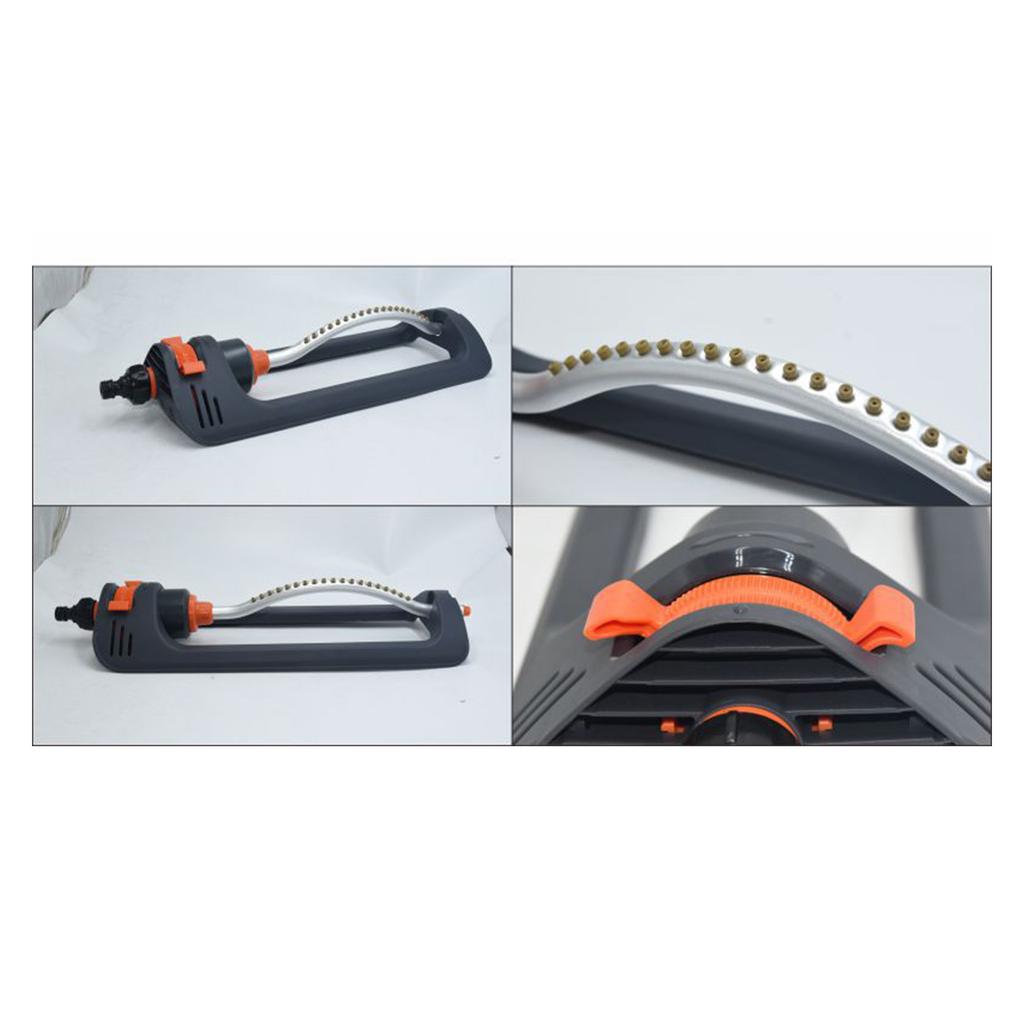 Stropitor automat de gazon oscilant cu duze cu 19 găuri Dispozitiv de udare pentru stropire cu apă de grădină pentru agricultură de grădină