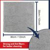 Multipurpose Microfiber Cleaning Cloth (1pc Pack,11x11cm)Mixed Color Cleaning Rags,Super Absorbent & Reusable Towels for Kitchen