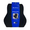 BONFORM Phiten Back Seat Cushion, 38 x 47cm, Black, Made with Aqua Titanium, Low-Rebound, Anti-Fatigue, phiten 5815-08BK