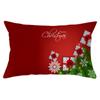 Christmas Simple Print Series Peach Skin Waist Pillowcase Home Sofa Pillowcase Office Pillowcase