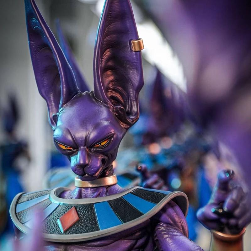 Nou- Statuie Jt Dragon Ball Beerus Figurine de Acțiune 53cm Distrugerea Zeului Artă Periferică Anime Ornamente de Joacă Cadouri