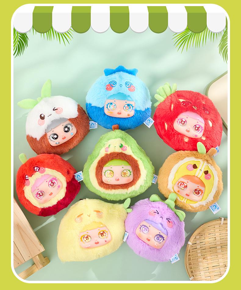 

Плюшевая игрушка-сюрприз Dudu Zai Fruit Orchard: Модный брелок-подвеска в подарок