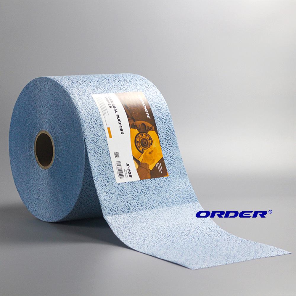 Special Oil & Water Absorption Cloth for Heavy Oil Stains & Dust-Free Industrial Use.