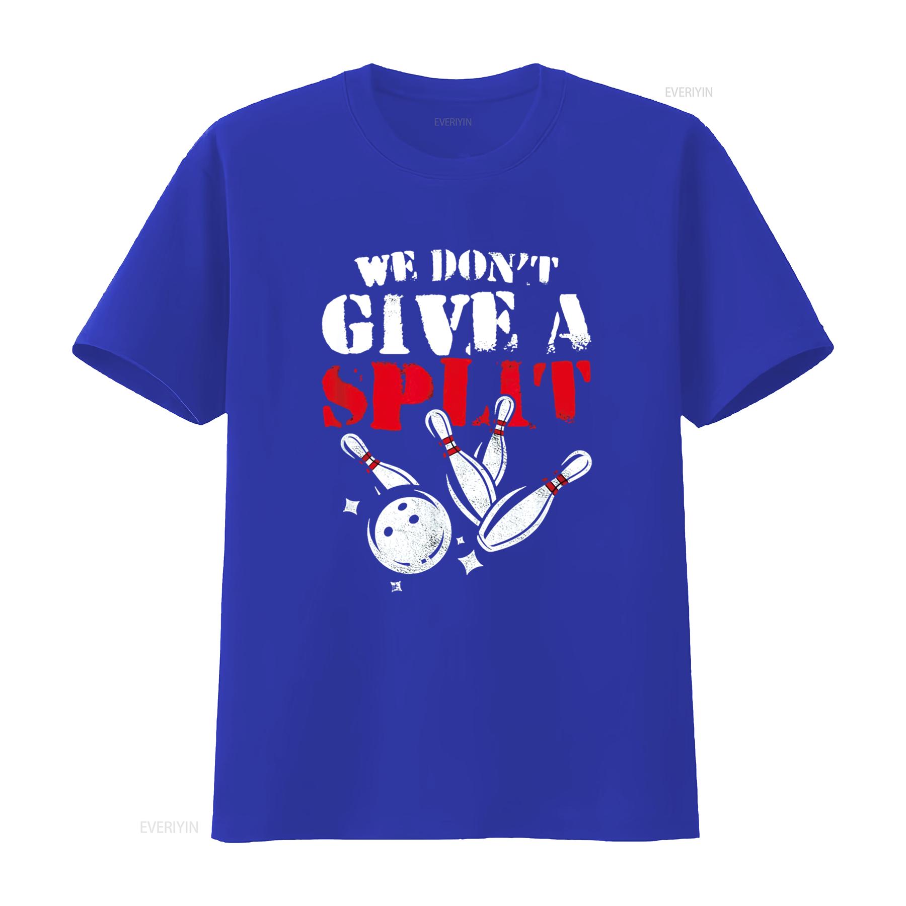 

Funny Bowler We Don t Give Split Awesome Bowling Shirt vintage Washed Unisex Casual Versatile graphic designer clothes Slightly S