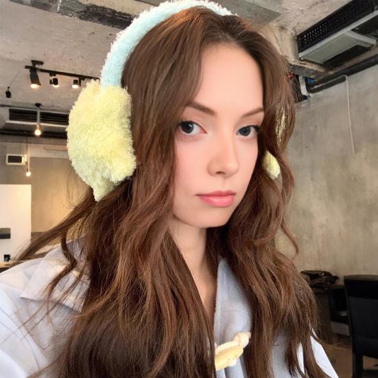 Star Earmuffs Thickened Plush Texture Ear Warmers Cold Weather Ear Protection Earmuffs Winter Accessories
