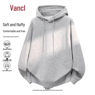 VANCL Men's 2025 Casual Loose-Fit Hooded Sweatshirt