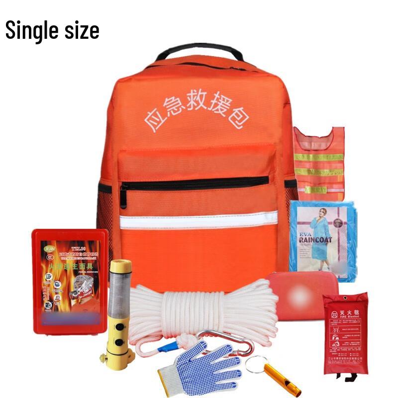 OLOMMBOAN Single Person Home Emergency & Escape Kit One Person