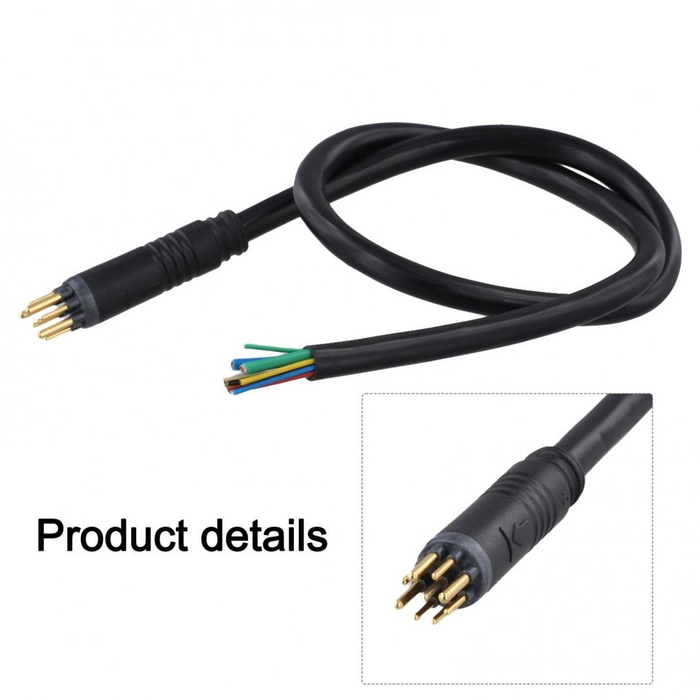 Cable de Motor para Ebike Conector de Bicicleta Eléctrica Cable Macho de 9 Pines