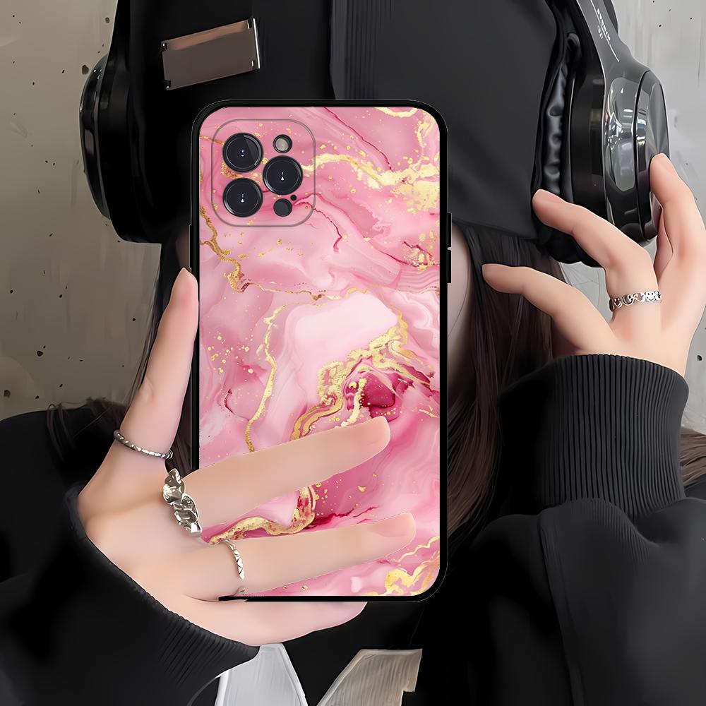 Marble Art Phone Case For IPhone 16 15 14 11 12 13 Mini Pro XS Max Cover 6 7 8 Plus X Funda Shell