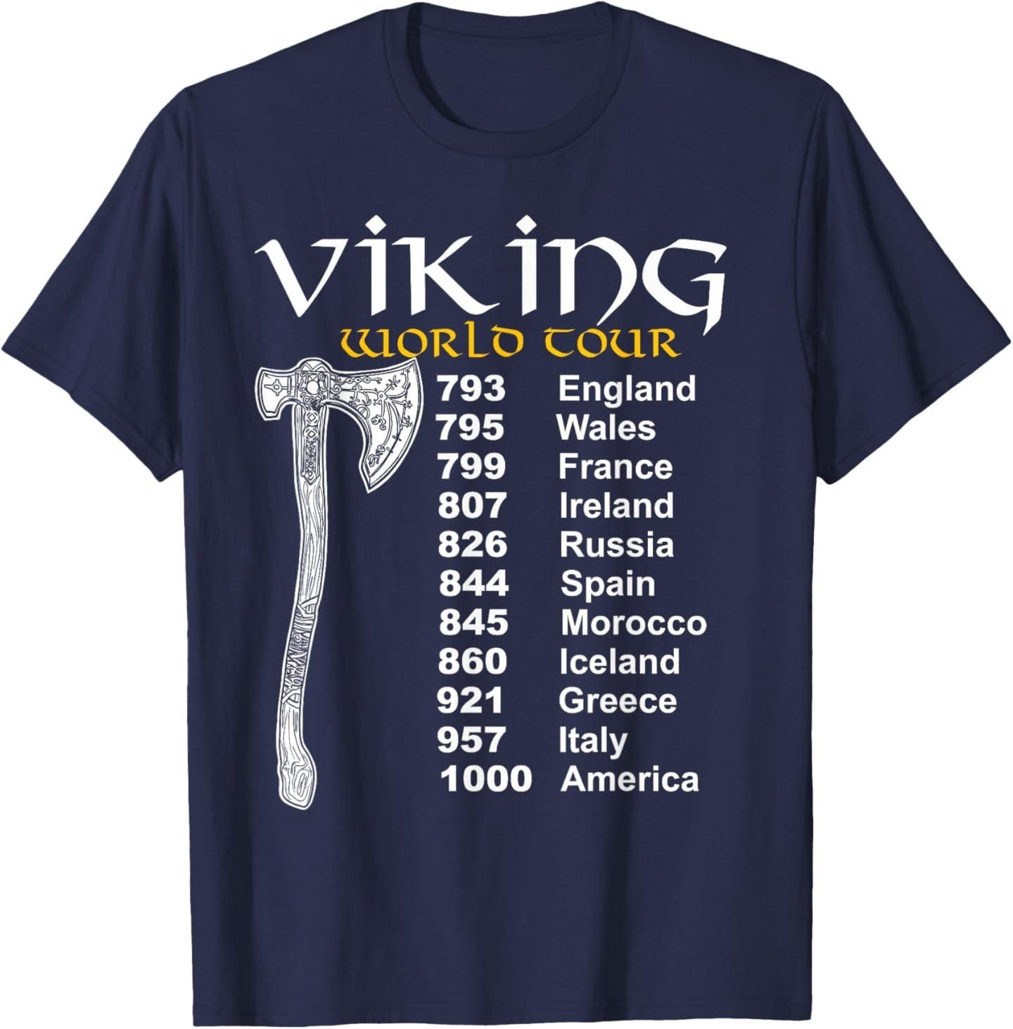 Viking World Tour T-Shirt S разноцветный