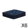 6x Treadmill Mat for Carpet , Pad Portable Shockproof Rubber Floor Home Exercise