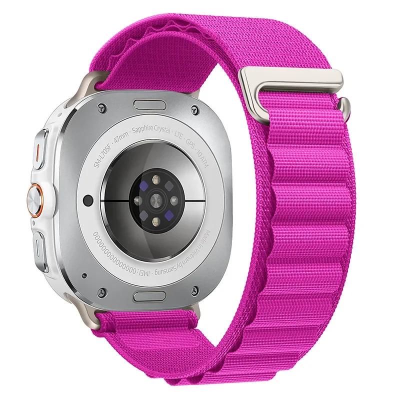 

Спортивний нейлоновий ремінець Alpine Loop для Samsung Galaxy Watch Ultra 47 мм, аксесуари, браслет correa Galaxy watch ultra 7, ремінець 47 мм Galaxy Watch Ultra