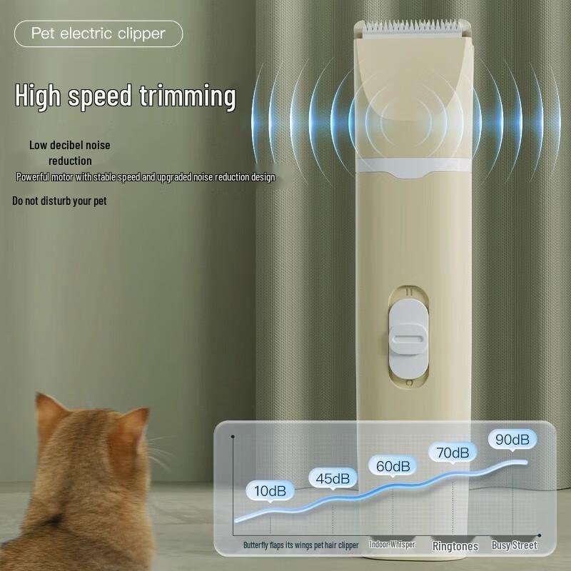Silent Multifunctional Cat & Dog Grooming Clipper