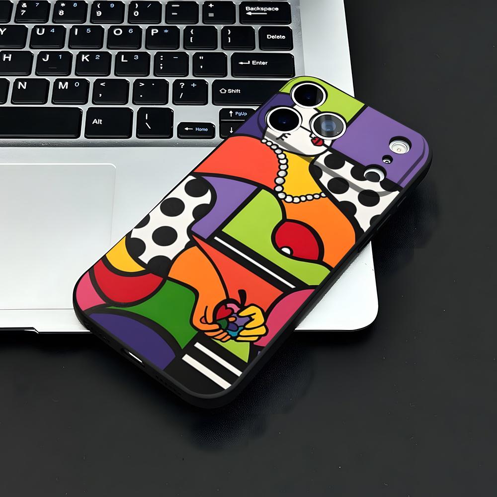

Artist Pablo-Picasso Phone Case For IPhone 17 Air 16 E Pro Max 15 14 13 Mini 12 Pro 11 Max Plus Black Soft Shell iPhone 14ProMax