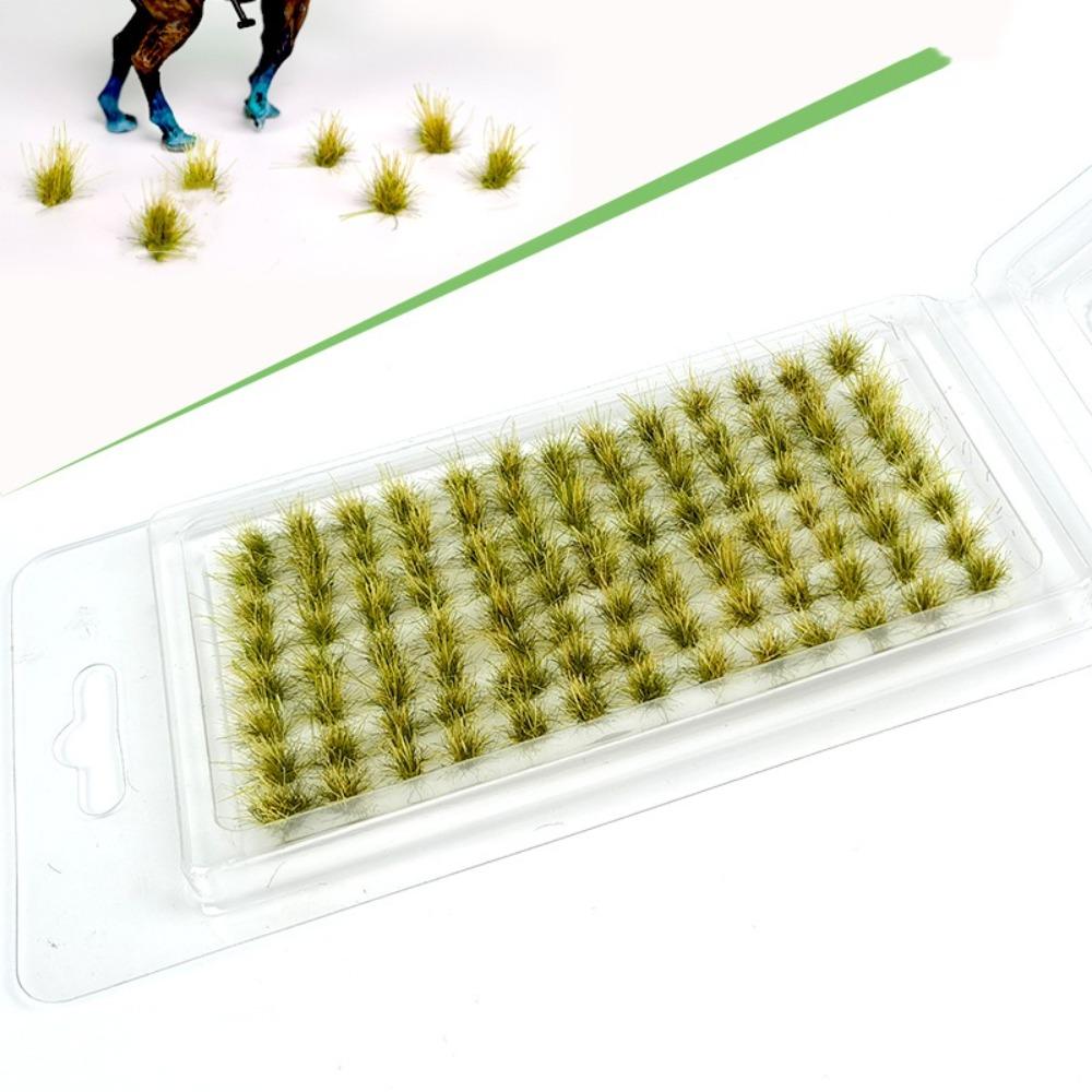 Miniature Shrubs Miniature Grass Cluster Terrain Model Kit Static Grass Tuft  Farmland House