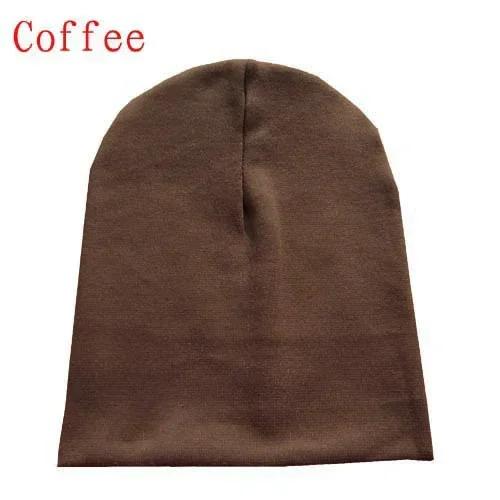 Cappello in Maglia Solido per Bambini da 0 a 3 Anni Cappellino Caldo Invernale in Cotone per Neonato Primavera Autunno Berretto per Bambino/a