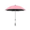 Baby Stroller Umbrella with Clamp UPF 50+ Sun UV Protection Adjustable Waterproof Windproof Universal Outdoor UV Blocking Pram Parasol