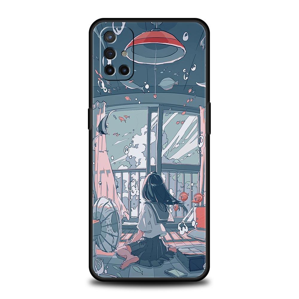 Phone Case For OnePlus 12 11 10 9 Pro 9T 12R 10R 9R 9RT 10T 8T 8 7 6T 7T Nord 2T CE 2 5G N200 N10 Cover Funda De Verano Sky Para