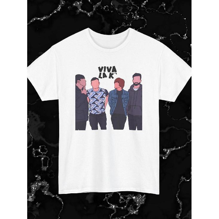 Viva La K'S T Shirt | The K'S Band Inspired Album Tour Merch | Unisex Heavy Tee | Casual Crew Neck Short Sleeve Tee | All-season Comfortable Soft