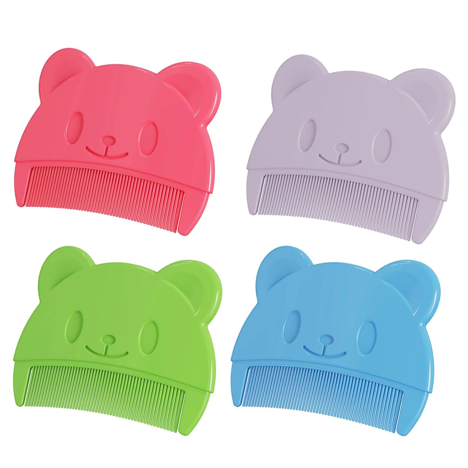 

Шапки, расческа для чистки головы, расческа с медведем, дорожная расческа для укладки волос для малышей, ванна, массаж головы, набор для ухода за младенцами розовый