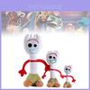 Adoráveis Pelúcias Woody e Forky de Toy Story 4 com Tecido de Pelúcia Curta Ultramacio