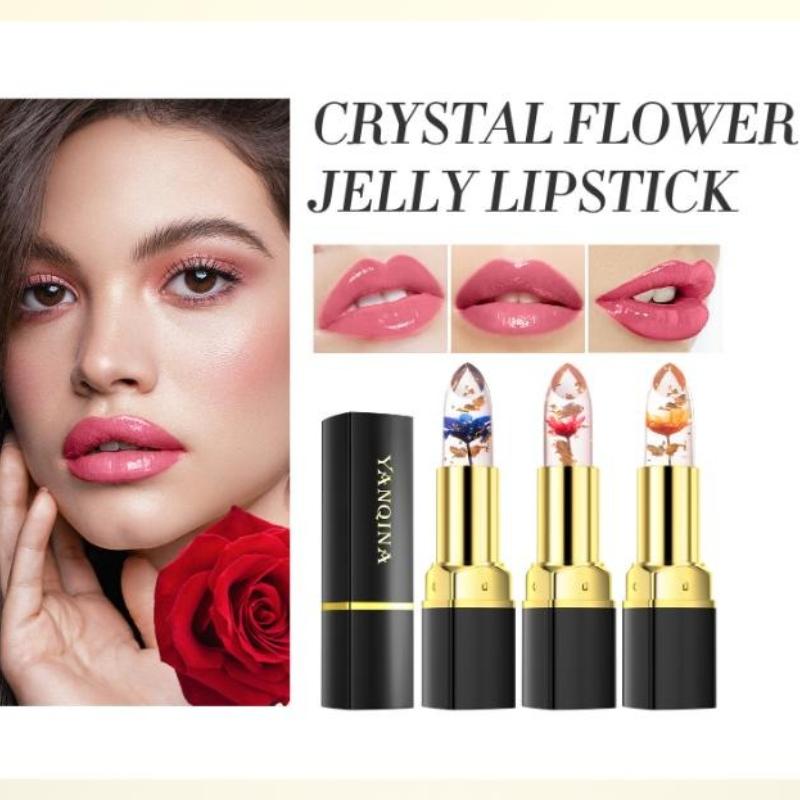 Voděodolný lesk na rty Flower Lipstick hydratační krém na rtěnku se změnou teploty