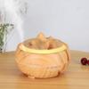 Creative Wood Grain Aroma Diffuser and Humidifier for Home Air Purification