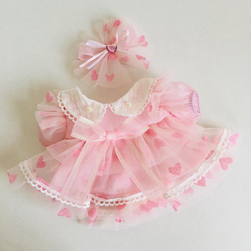 Medium 30cm Handmade Doll Clothes for Jointed Bear - S Size Belle Lulu Outfit Gift for Girls