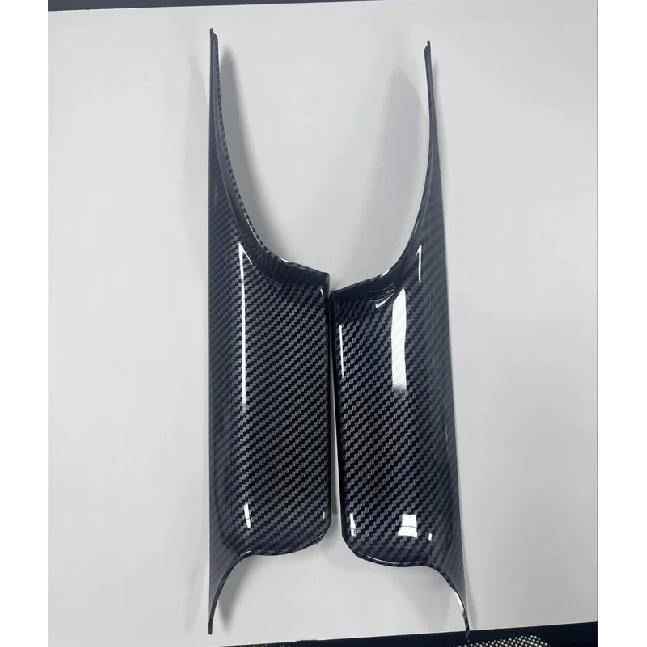 Bilens Innerdörrhandtag För BMW F01 7-serie 730 750 2008-2015 Fram Bak Vänster Höger Kolfiber Innerdörrpanel Handtag