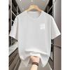 European Sizes Men'S Casual Crew Neck T-Shirt with "Luis" Print, Breathable & Quick-Dry Fabric, Regular Fit Short Sleeve Tee for Summer