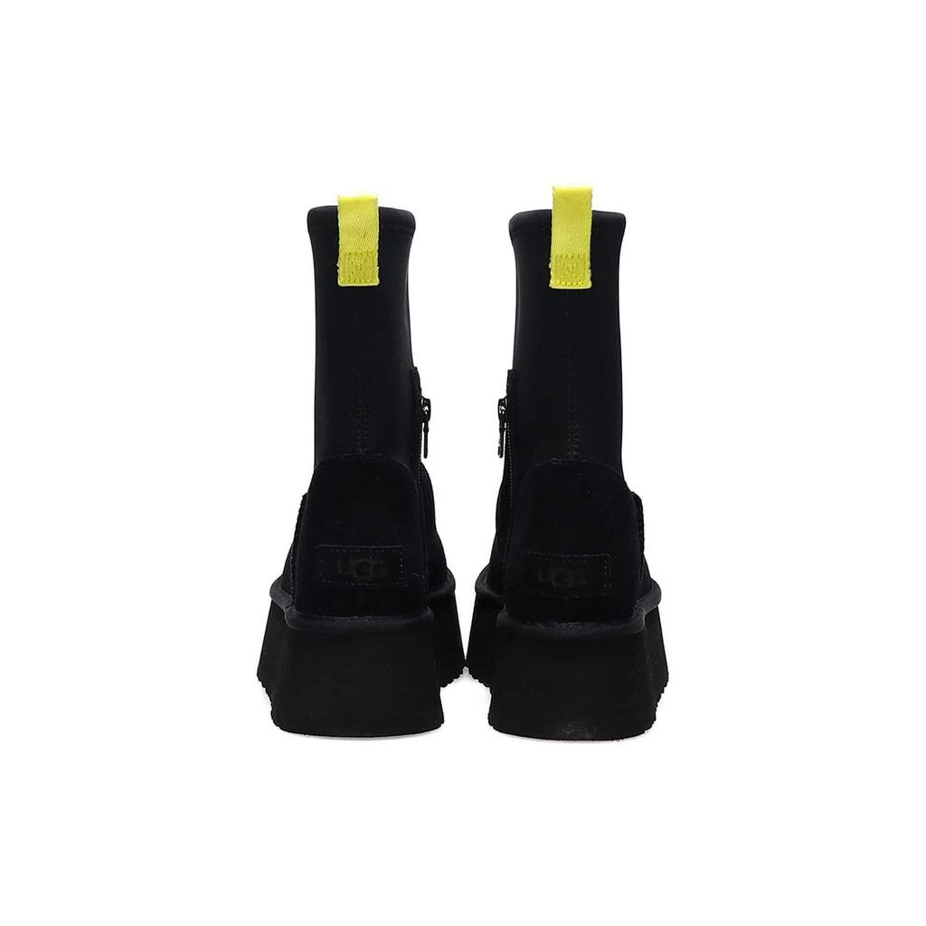 UGG Klassischer Dipper Stiefel Schwarz Damen 1144031-BLK