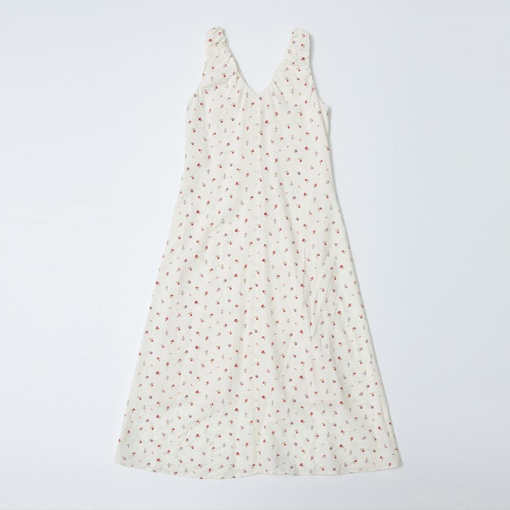 Deondeulob Dd_V-Neck Flower Dress_2Color