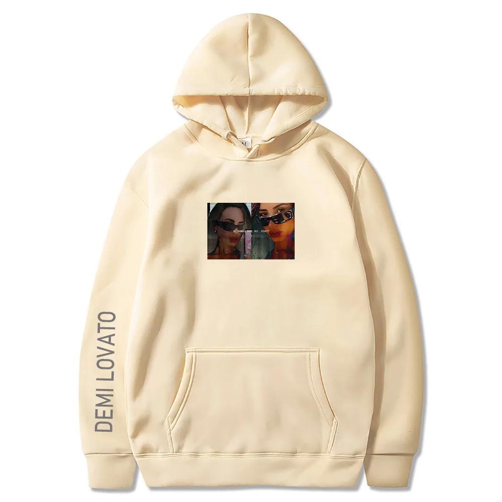 KISS HOODIE Demi Lovato 2026 New Casual High Quality Print Harajuku Moletom with Hooded  Comfortable Hoody