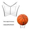 Acrylic Ball Stand: Basketball, Football & Volleyball Display Holder
