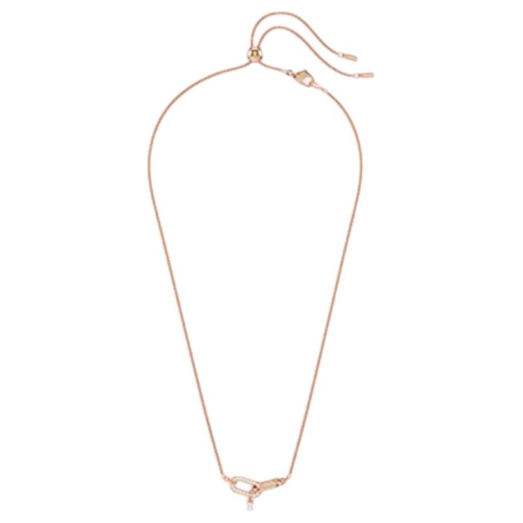 Swarovski Constella Original Design Lucky Necklace Unisex necklace Rose-Gold 5728589 Box (Random Color)