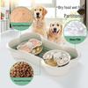 Medium/Large Slow Feeder Bowl for Dogs and Cats – Aids Digestion, Prevents Choking and Spills, Protects Stomach