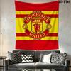 Man Utd D Wall Hanging Printed Fabric Blanket Decorative Tapestries for Bedroom Living Room Home Decor